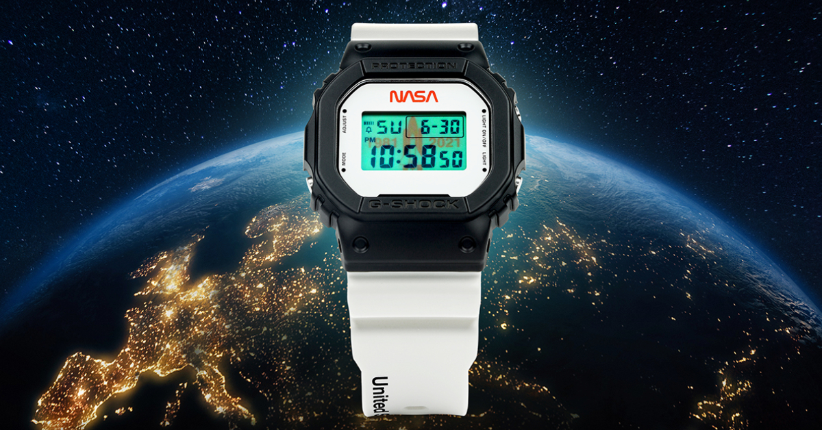G-SHOCK x NASA ฉลอง 40 ปี การปล่อยกระสวยอวกาศครั้งแรก ด้วยการปล่อยนาฬิการุ่น DW5600 ลิมิเต็ดเอดิชัน