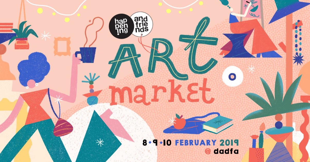 ชวนไปเดินเล่นตลาดนัดศิลปะสุดน่ารัก happening and friends: Art Market