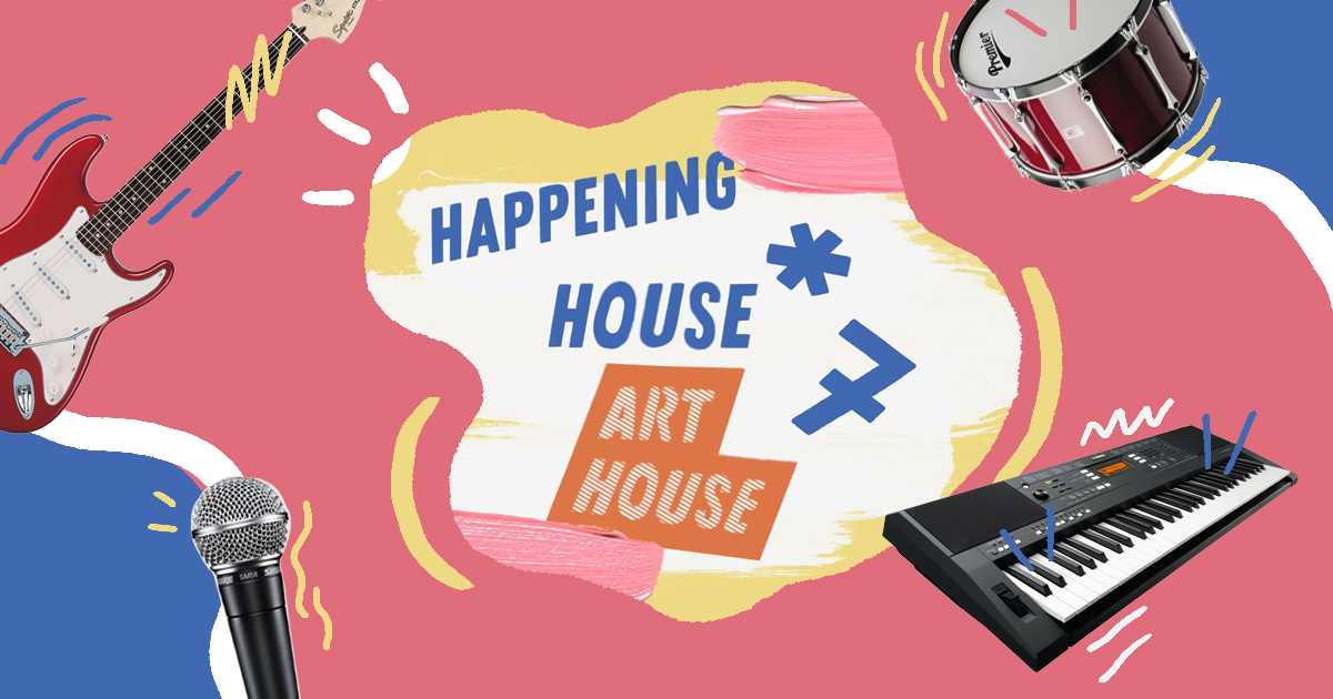 ชวนไปเสพความอาร์ตให้เต็มพุงที่งาน happening@house ครั้งที่ 7 พ.ย. นี้