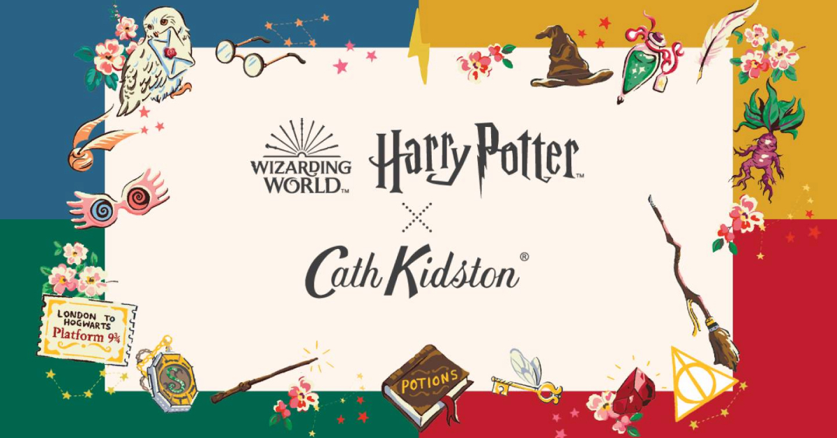 Harry Potter x Cath Kidston เปิดไอเทมที่จะพาทุกคนเข้าสู่โลกแห่งเวทมนตร์ กับคอลเลกชันฉลอง 20 ปี แฟรนไชส์พ่อมดน้อย