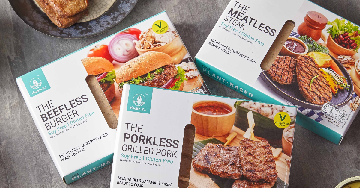 สาย Plant-based มีทางเลือกเพิ่ม! Healthiful เปิดตัวหมูปิ้งเสียบไม้-สเต็ก-เบอร์เกอร์จากพืช ครบคุณค่าโภชนาการ