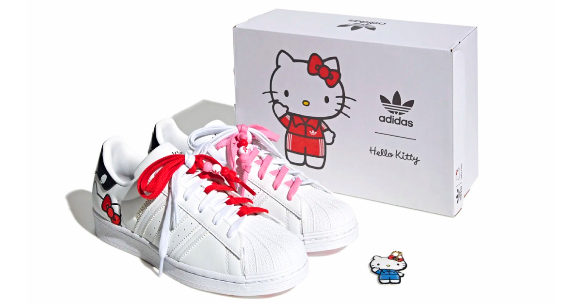 Hello Kitty x Adidas Originals ปล่อยสนีกเกอร์ Superstar – Forum Low – Astir ดีไซน์คิวต์เวอร์!
