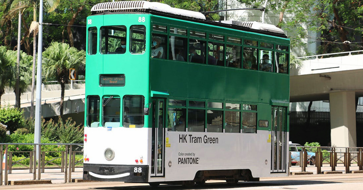 Pantone x HK TRAMWAYS เผยโปรเจกต์น่ารัก สร้างสีสันให้ชุมชนเมืองด้วยเฉด HK Tram Green