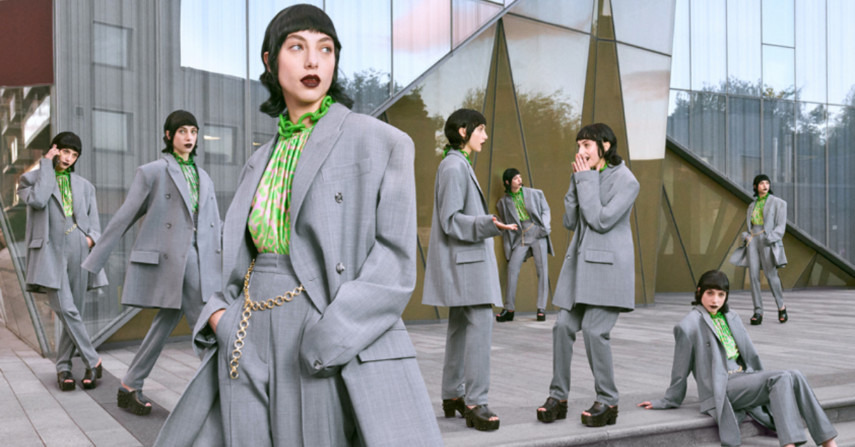 H&M Studio ดึงกลิ่นอายแฟชั่น 1980s – 1990s สร้างสรรค์เป็นคอลเลกชัน SS22 ที่จำหน่ายทางออนไลน์เท่านั้น!