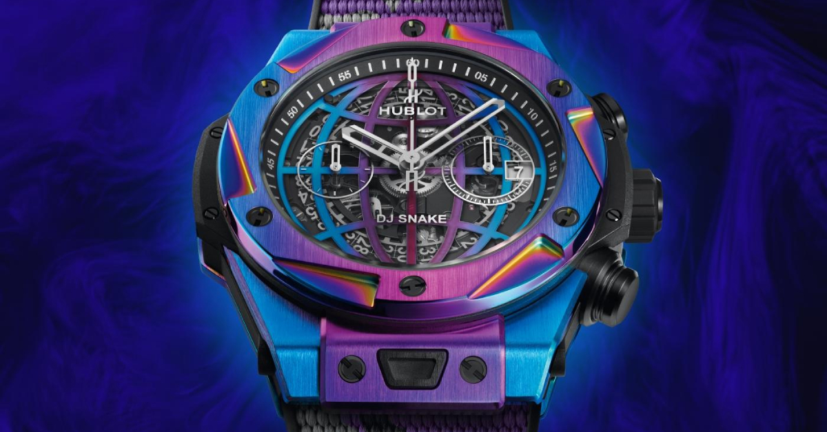 Hublot x DJ Snake แท็กทีมทำนาฬิการุ่นลิมิเต็ด สะท้อนความเป็นดนตรีอิเล็กทรอนิกส์และตัวตนสุดโดดเด่น