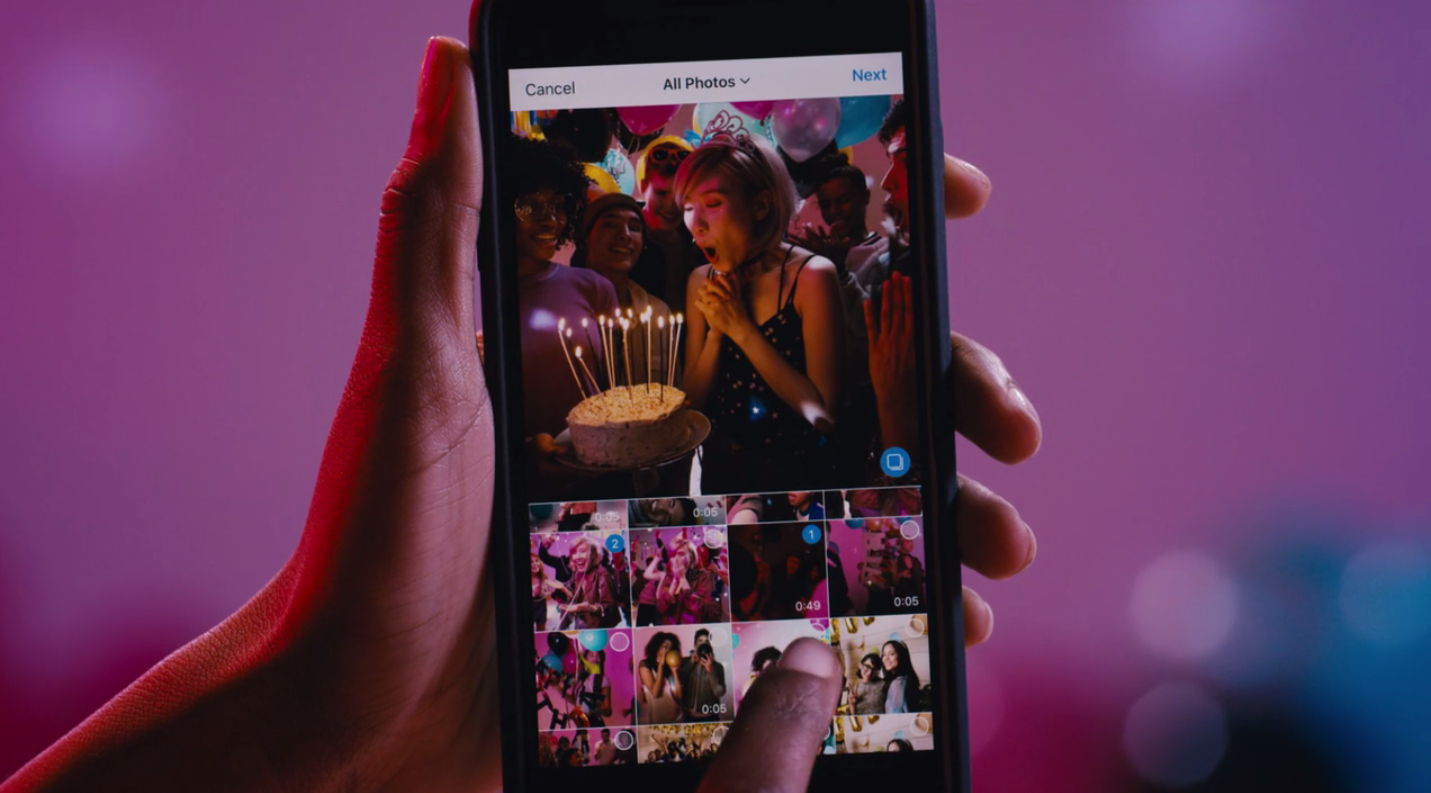 อัพเดตใหม่! อินสตาแกรมลงรูปได้ทีละ 10 รูปแล้วนะ