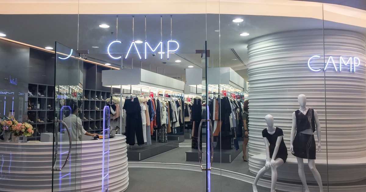 CAMP ร้านแฟชันมัลติแบรนด์เปิดสาขาใหม่ที่ Silom Complex