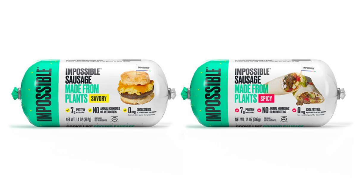 Impossible Foods จัดเต็มเพื่อคนไม่ทานเนื้อสัตว์ วางขาย Plant-based Sausage แคลอรีต่ำ ทั่วสหรัฐอเมริกา