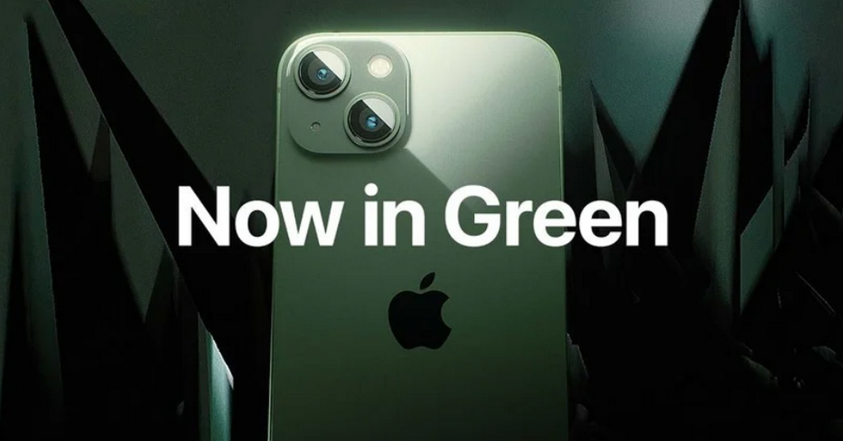 ‘Alpine Green’ (not military green!) is the newest shade chosen for the iPhone 13 Pro.