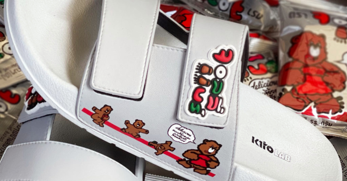 JollyBears x KitoLAB รองเท้าแตะสีสันสนุก ๆ จากขนมสุดโปรด ที่เหมือนจะเคี้ยวได้ แต่อย่าเผลอไปเคี้ยวล่ะ!
