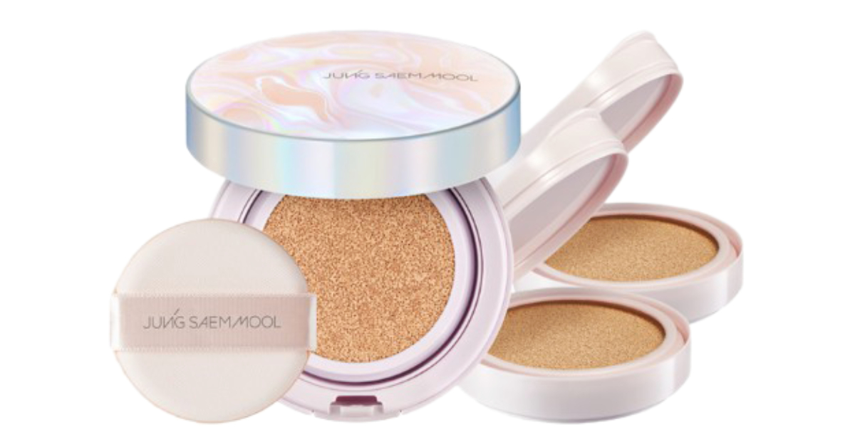 Jung Saem Mool ภูมิใจเสนอวิธีจับคู่บิวตี้ไอเทมเด็ดเข้ากับ Essential Skin Nuder Long Wear Cushion Limited