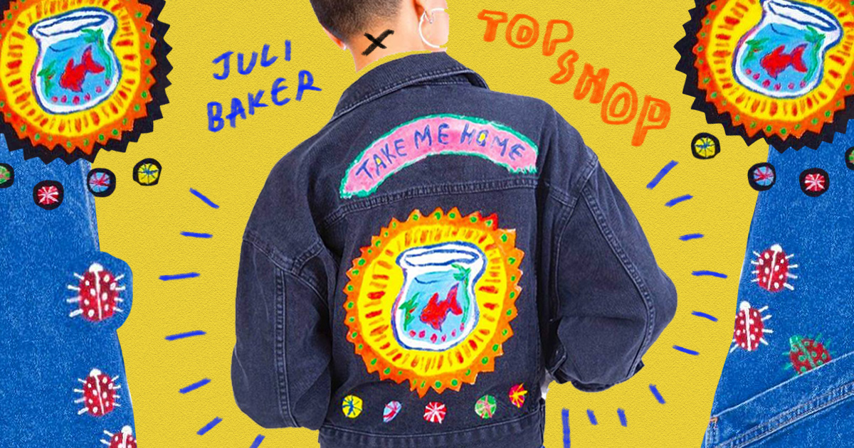เมื่อ Topshop ชวนศิลปินสายสตรีทอาร์ทที่เรารักอย่าง Juli Baker and Summer และ SOPER มาครีเอท Exclusive Denim Collection