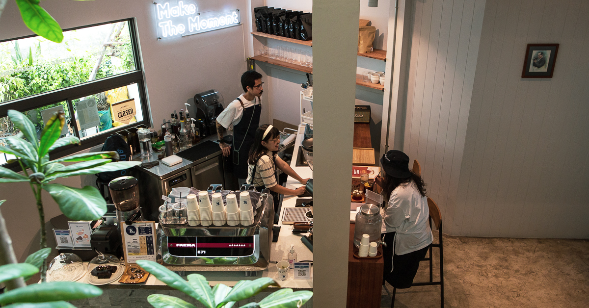 Katanyu Lab พื้นที่สำหรับทดลองขายกาแฟในแบบที่ตัวเองชอบของ ‘ยู-กตัญญู’