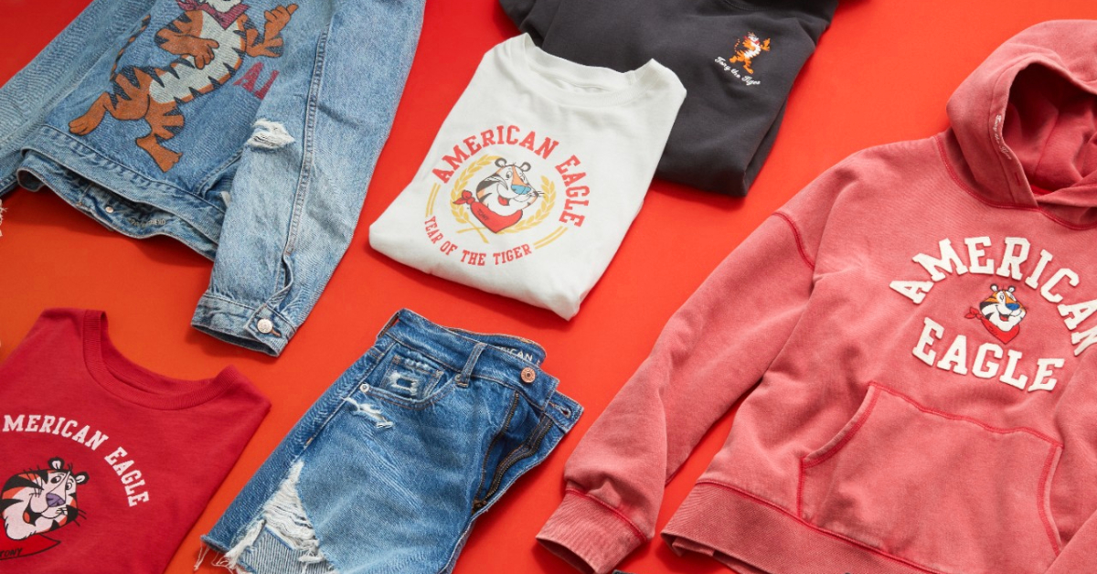 Kellogg’s x American Eagle พาทุกคนแก้ชงปีเสือไปกับพี่เสือ ในคอลเลกชันลาย Tony the Tiger