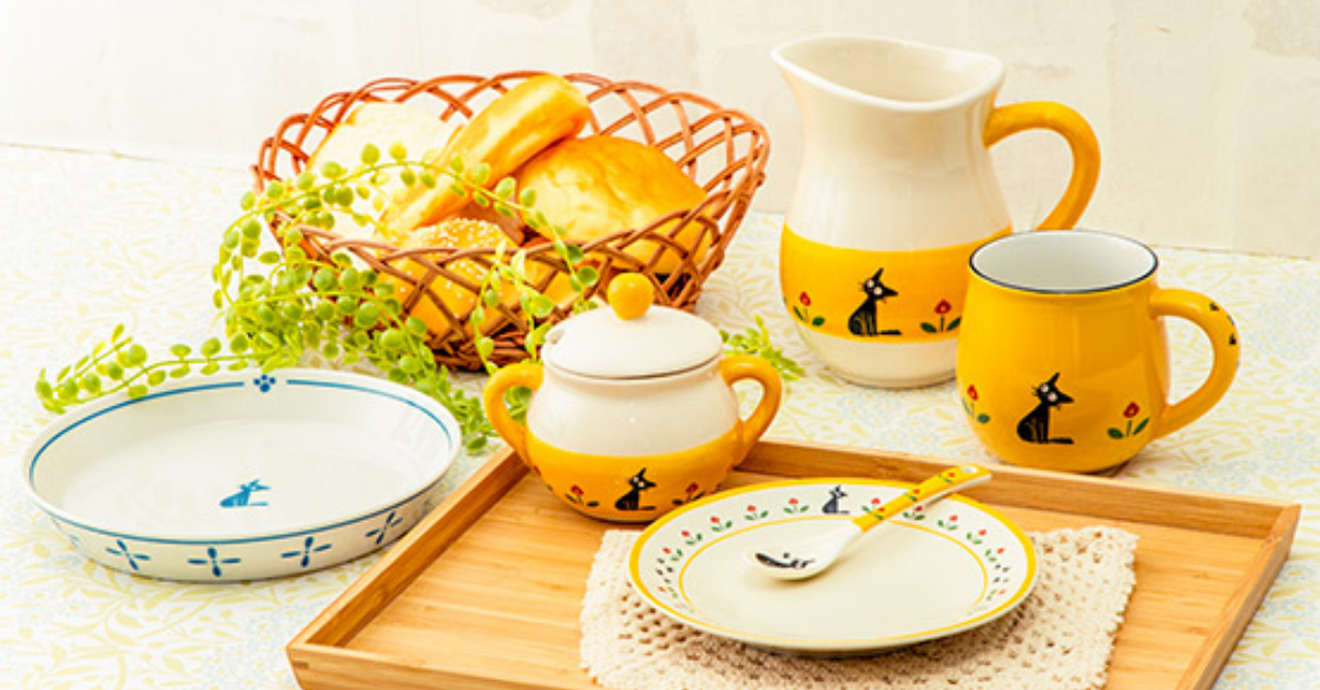 Studio Ghibli พร้อมเนรมิตโต๊ะอาหารทุกบ้านให้เป็นซีนจาก Kiki’s Delivery Service ด้วยเทเบิลแวร์สุดคิวต์