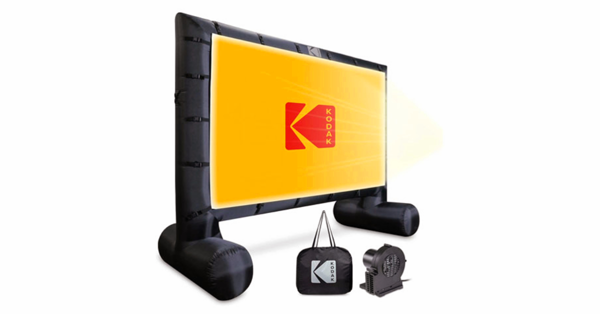KODAK ลดราคาไอเทมที่สาย ‘หนังกลางแปลง’ ต้องรัก กับ Extra Large Inflatable Screen ที่จะเปลี่ยนทุกสวนหลังบ้าน (และรูฟท็อป) ให้กลายเป็นโรงหนัง