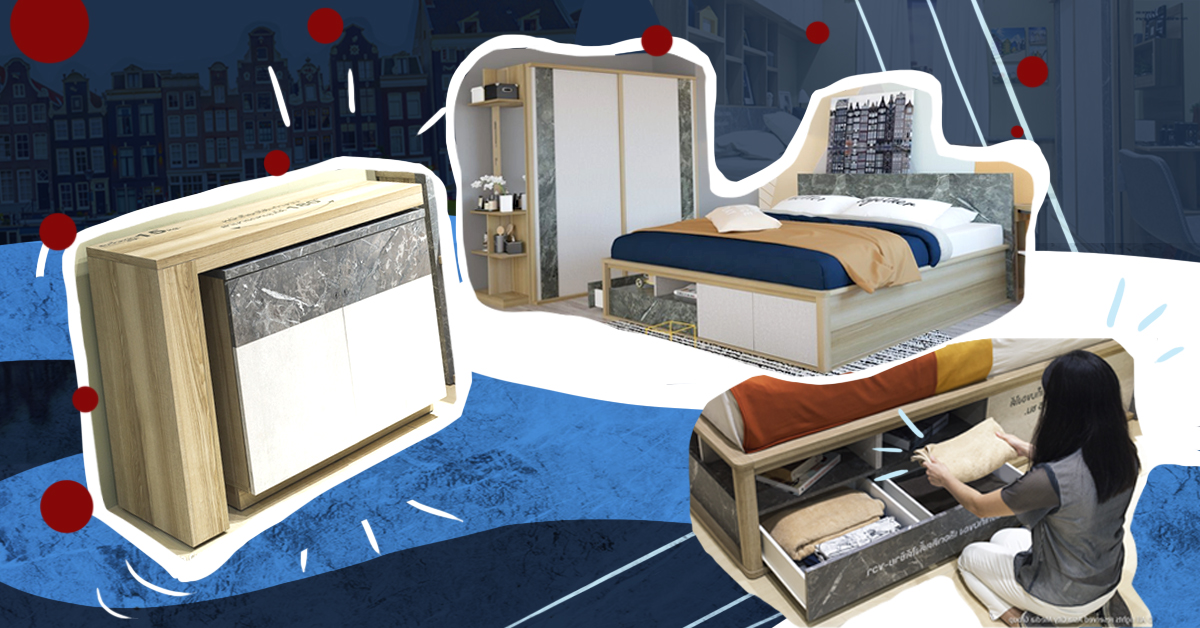 รวม 5 ไอเดียตกแต่งคอนโดโดยใช้เฟอร์นิเจอร์มากฟังก์ชันหมดห่วงเรื่องพื้นที่จำกัด