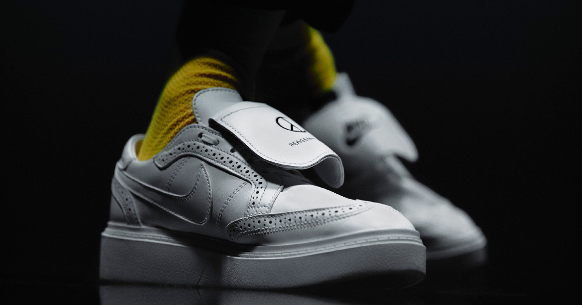 G-Dragon เผยโฉม PEACEMINUSONE x Nike’s Kwondo 1 ที่สนีกเกอร์เฮดรอคอย พร้อมประกาศวันวางจำหน่ายแล้ว