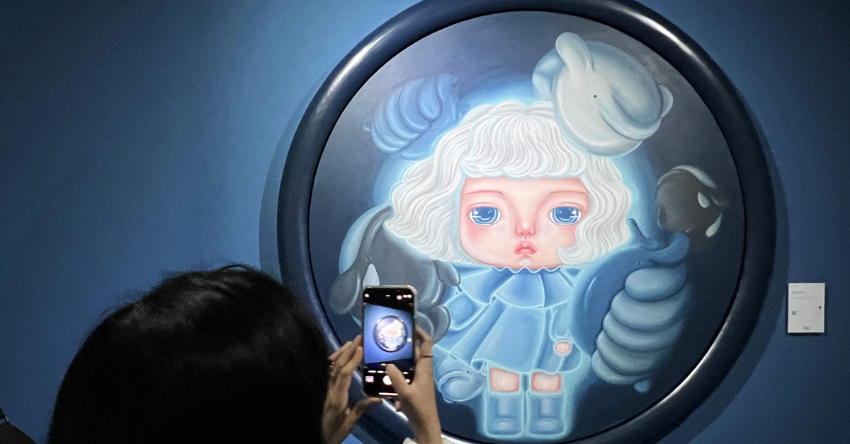 ชวนดูนิทรรศการคิวต์ที่จะพาผู้ชมไปสำรวจทะเลใจของเด็กน้อย กับ DEEP IN MIND SEA โดยศิลปิน Mackcha