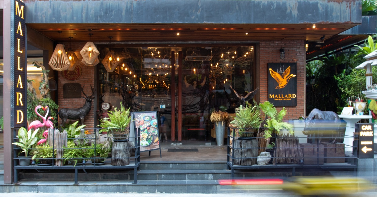 กินอาหารป่าสไตล์เมดิเตอร์เรเนียนในกระท่อมเป็ดป่ากลางกรุงที่ Mallard