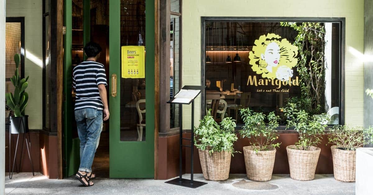 Marigold ห้องอาหารใต้ของนางดาวเรืองจาก Josh Hotel ย่านอารีย์ สู่สาขาใหม่ในสุขุมวิท