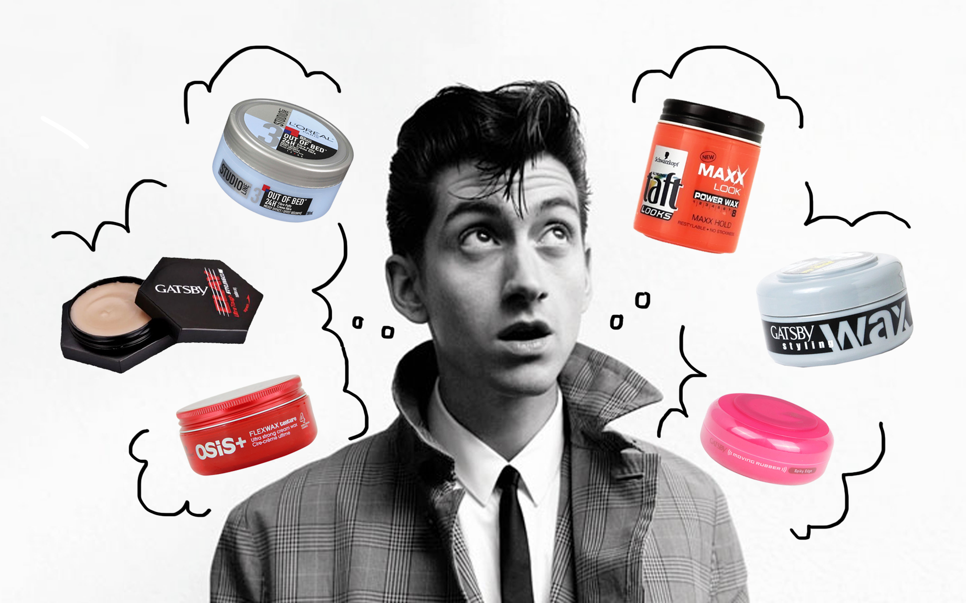 These waxes don’t crack: แวกซ์แต่งผม