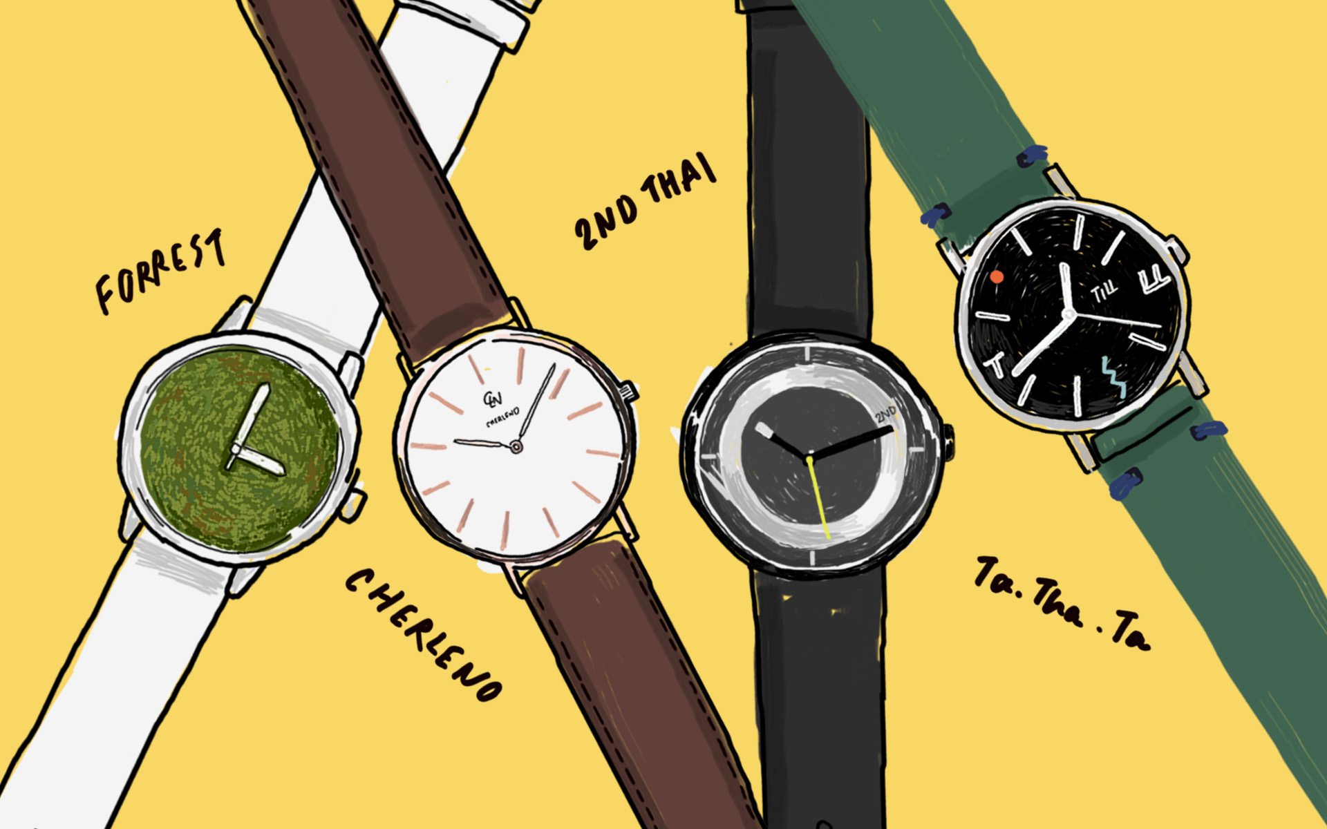 9 นาฬิกาข้อมือแบรนด์ไทยสำหรับหนุ่มๆ ในงบไม่เกิน 4,500 บาท