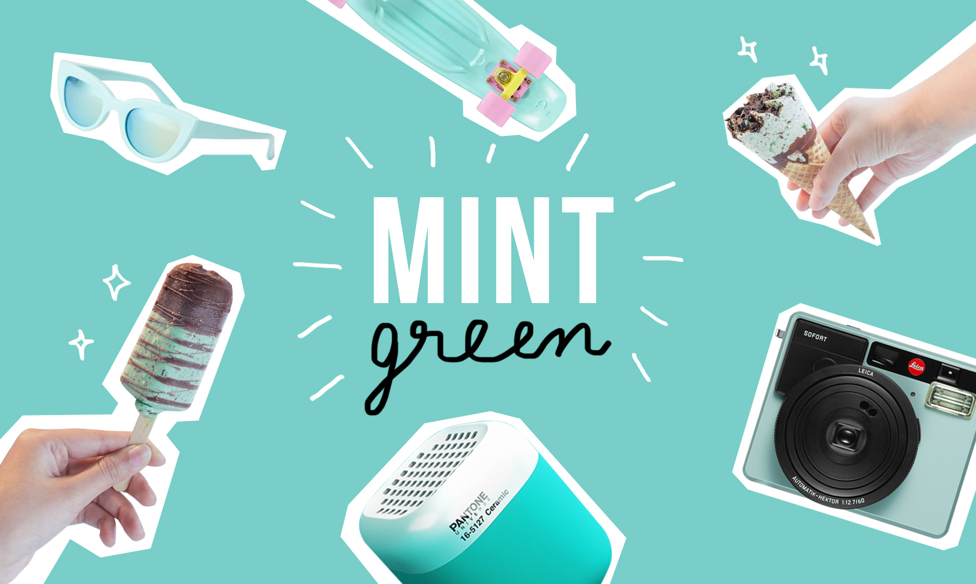 เติมความซาบซ่าให้วันหยุดสุดสัปดาห์กับ 5 ไอเทมสีเขียวมิ้นท์โดนใจ