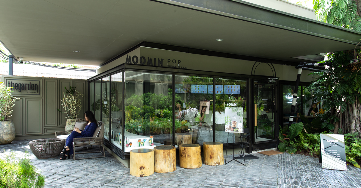 Moomin Pop Bubble Tea Bar ทีบาร์สุดคิ้วท์ของคนรักมูมินและคนชอบชา