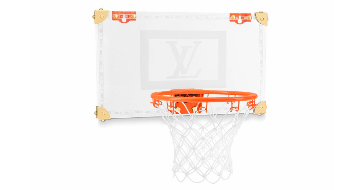 NBA x Louis Vuitton ออกกำลังกายอย่างมีสไตล์ไปกับแป้นบาสชิค ๆ ที่เพิ่มความหรูหราได้ในทุกมุมของบ้าน