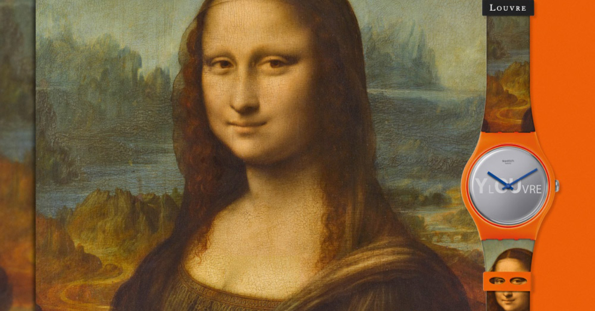 เสพงานศิลป์ผ่านนาฬิกาข้อมือคอลเลกชันใหม่ที่ Swatch จับมือร่วมกันทำกับ Louvre Museum