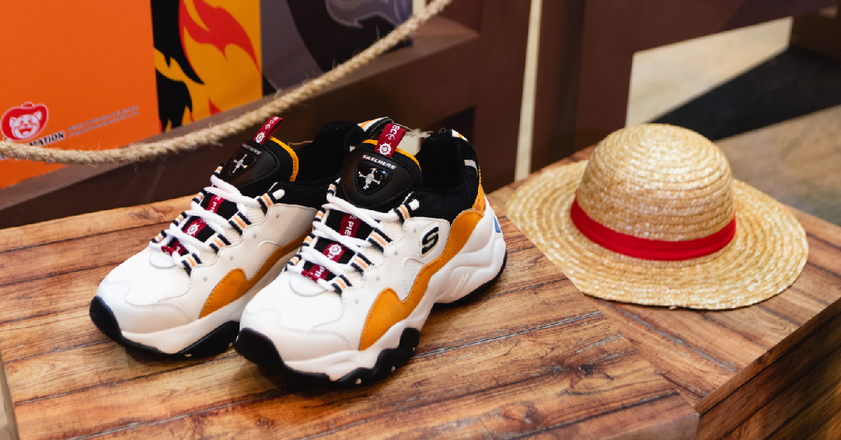 Skechers D’Lites ปล่อยคอลเลกชันใหม่ที่สาวก One Piece จะต้องรีบไปสอยมาให้เร็วที่สุด