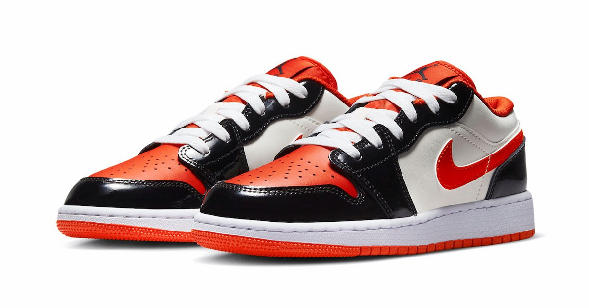Nike เผยโฉม Air Jordan 1 Low GS รุ่น Halloween รับวันฮาโลวีน