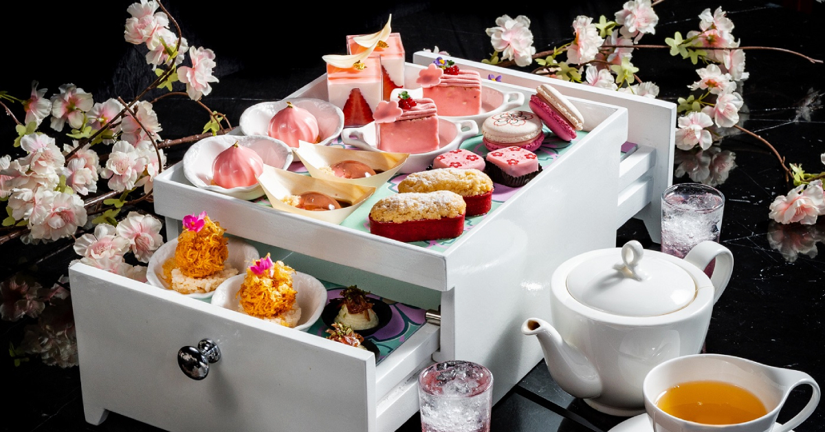 ซัมเมอร์นี้ ซากุระจะบานที่กรุงเทพฯ กับการกลับมาของเซตน้ำชาย่ามบ่าย Sakura Afternoon Tea โดย The Okura Prestige Bangkok