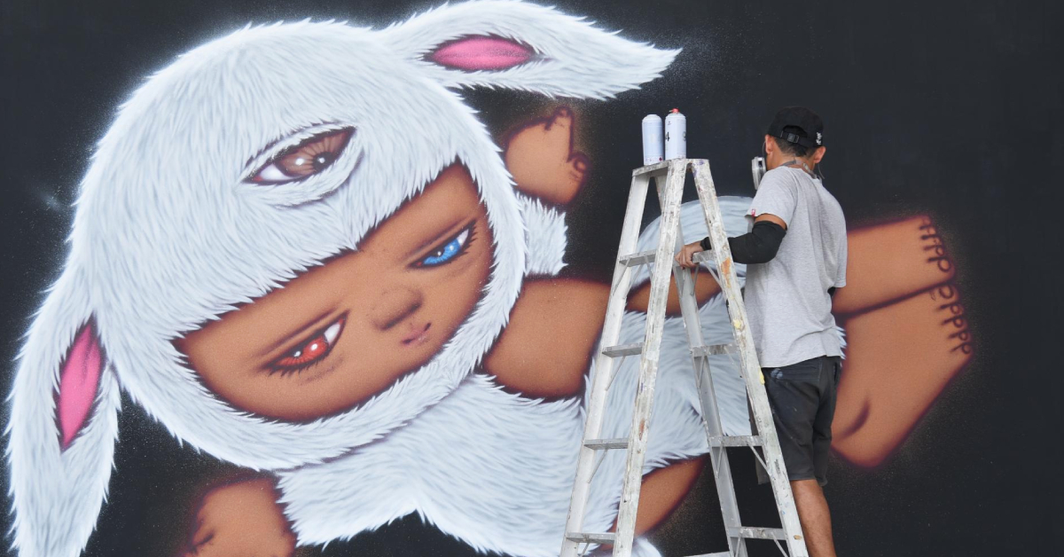 Alex Face x PEA เมื่อผลงานกราฟฟิตีดังได้มาเป็นส่วนหนึ่งของนิทรรศการวันเกิดการไฟฟ้าฯ