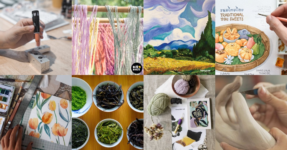รวม 8 เวิร์กชอปงานคราฟต์สุดเพลินประจำเดือนพฤศจิกายน