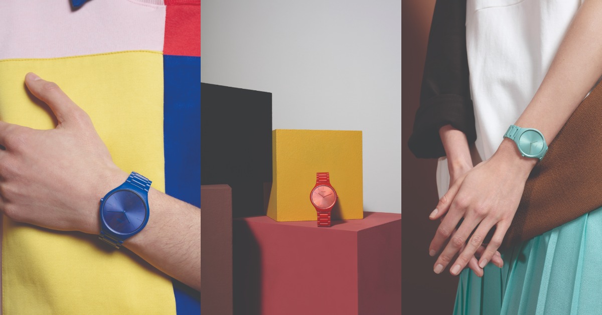 พามาส่องนาฬิกาข้อมือ 9 เฉดที่ใช้ชุดสีเชิงสถาปัตยกรรมจากนักสถาปนิกก้องโลก