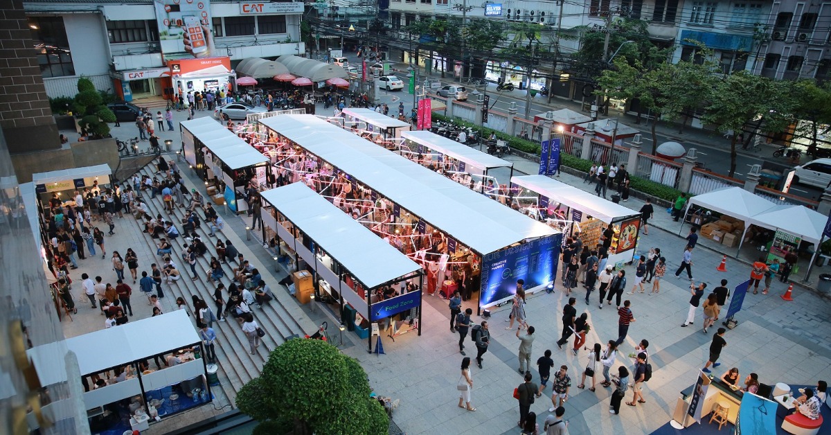 โค้งสุดท้าย Bangkok Design Week 2019 พาชมงานศิลปะและเดินดูไฟยามค่ำคืน