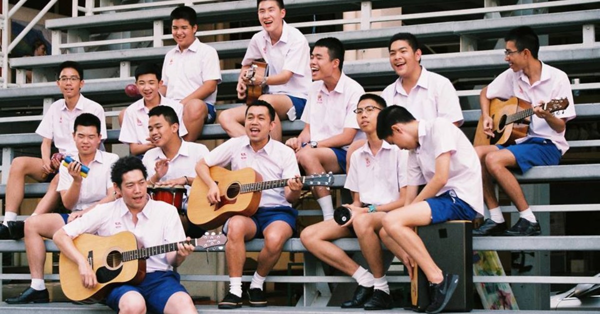 ชวนกันไปบุกสนุกกันในโรงเรียนชายล้วน เซนต์คาเบรียล กับ Past Perfect Concert