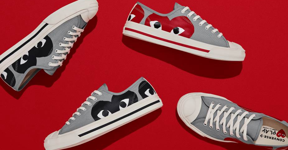 Comme des Garçons PLAY x Converse แท็กทีมส่ง Jack Purcell รุ่นลิมิเต็ด คัมแบ็กในรอบทศวรรษ