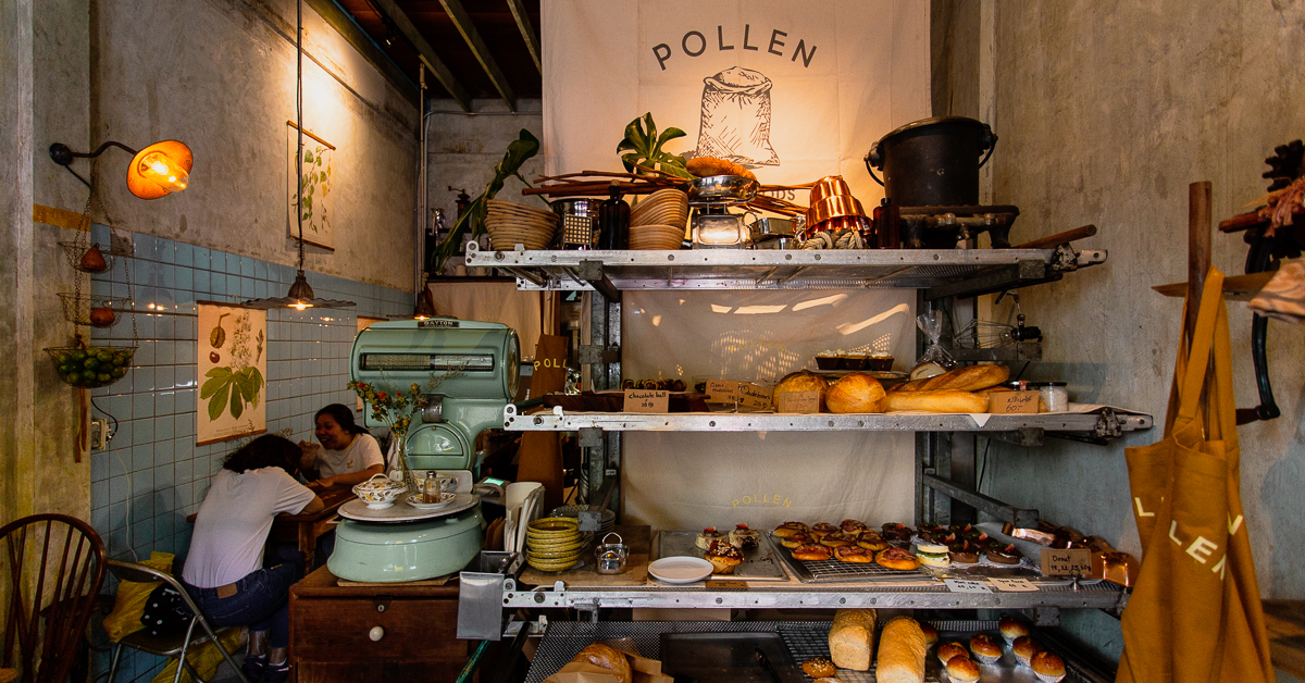 Pollen Baked Goods คราฟต์เบเกอรี่เพื่อคนโลคัล ที่ฮิปและดิบที่สุดในย่านเมืองเก่า