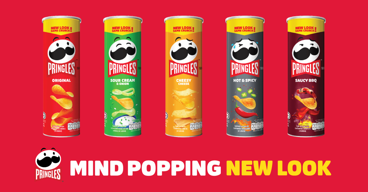 เปลี่ยนลุคนิดหน่อย แต่ยังอร่อยเหมือนเดิม: Pringles ปรับโลโก้ Mr. P ให้ชิคขึ้น ครั้งแรกในรอบ 20 ปี