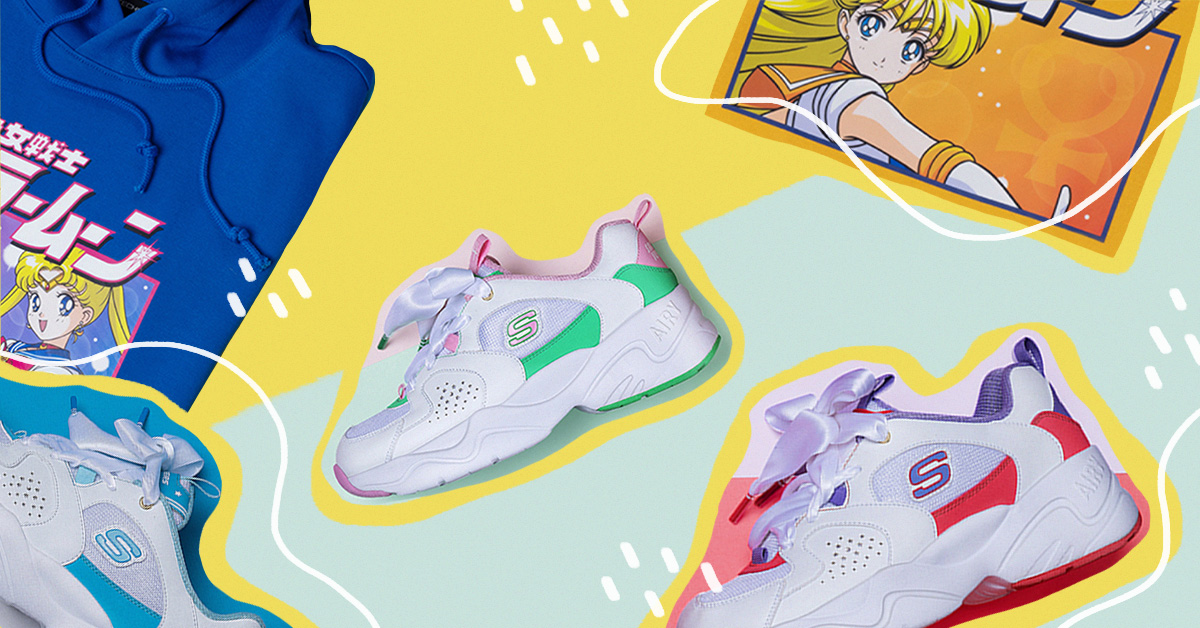 ร่ายมนตร์แห่งดวงดาวใส่สนีกเกอร์เฮดด้วย Skechers x Sailor Moon ลิมิเต็ดคอลเลกชัน