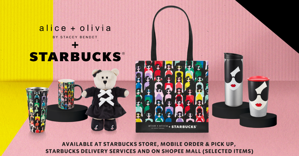 Starbucks x Alice + Olivia กลับมาเติมสีสันให้ชีวิตชิค ๆ ของทุกคนอีกครั้ง กับดริงก์แวร์คอลเลกชันใหม่