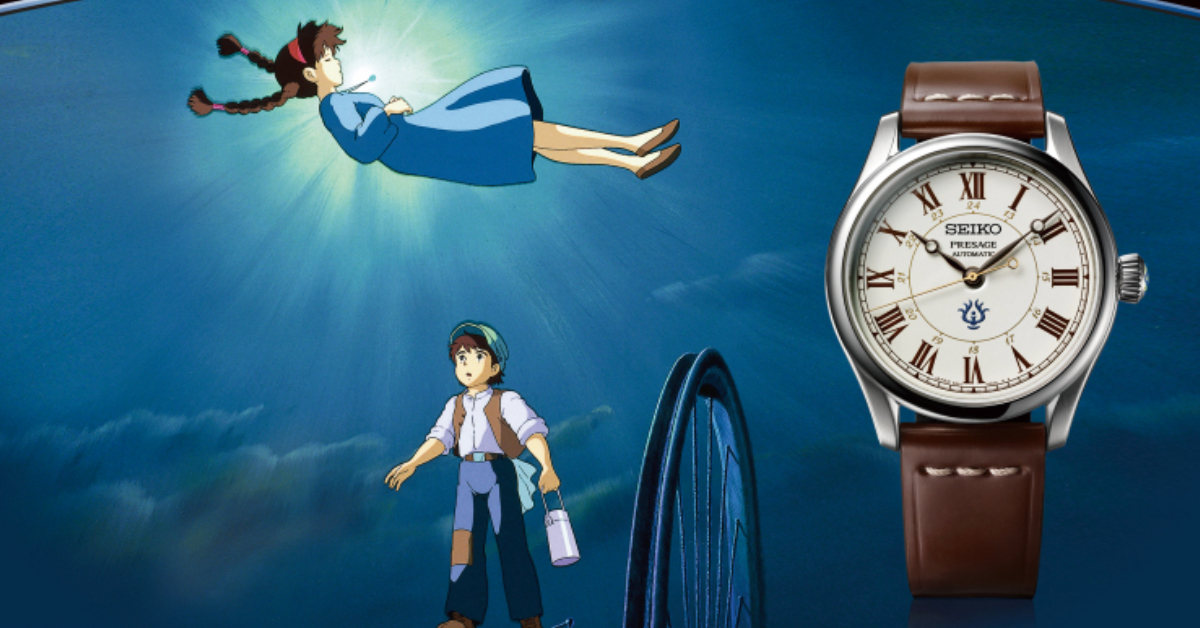Seiko x Castle in the Sky การสร้างสรรค์นาฬิกาข้อมือแรร์ไอเทมอย่างเหนือชั้นในแบบ Studio Ghibli