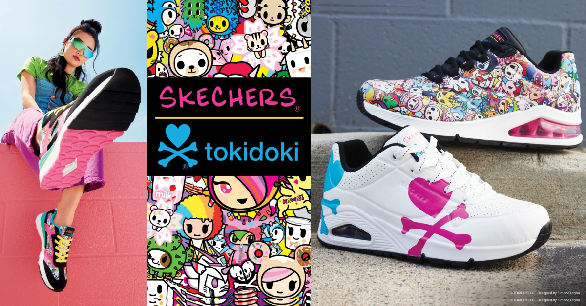 เพราะความคิวต์มีจำกัด: รีบไปซื้อสนีกเกอร์ลิมิเต็ด Skechers x tokidoki กันเถอะ!