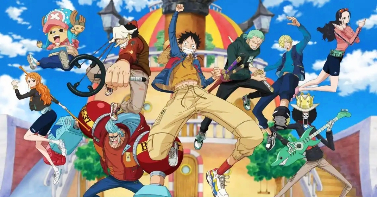 Skechers x One Piece ต้อนรับซัมเมอร์ด้วยรองเท้าแตะ Pop Ups 2.0 และ Gambix 2.0 ในดีไซน์มังงะสุดไอคอนิก