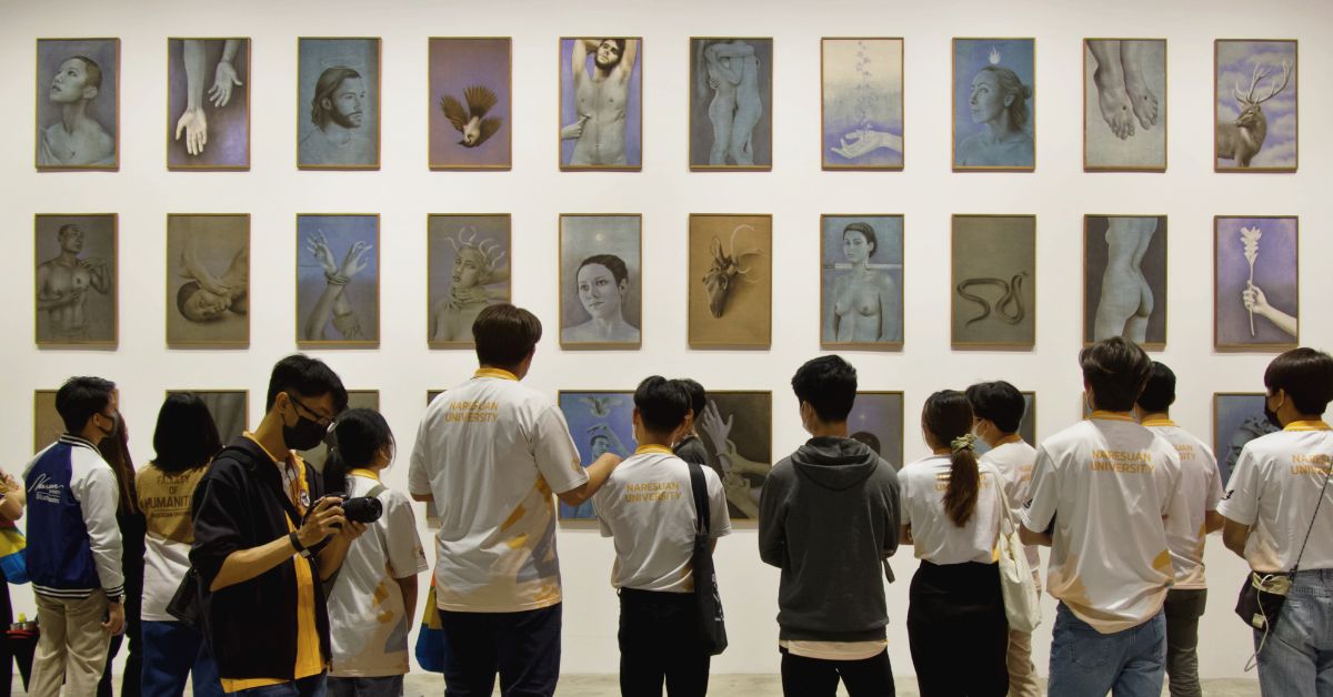 ‘Between BAB’ รวมผลงานศิลปะจากทั่วโลกที่เคยโชว์ใน Bangkok Art Biennale มาให้หายคิดถึงที่ QSNCC ถึงสิ้นเดือนมิถุนายนนี้