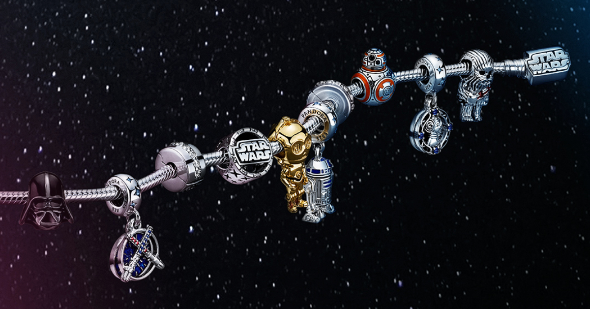พกคาแรกเตอร์มหากาพย์สงครามแห่งดวงดาวไว้ติดตัวอย่างมีสไตล์ กับ Star Wars x Pandora ตุลาคมนี้!