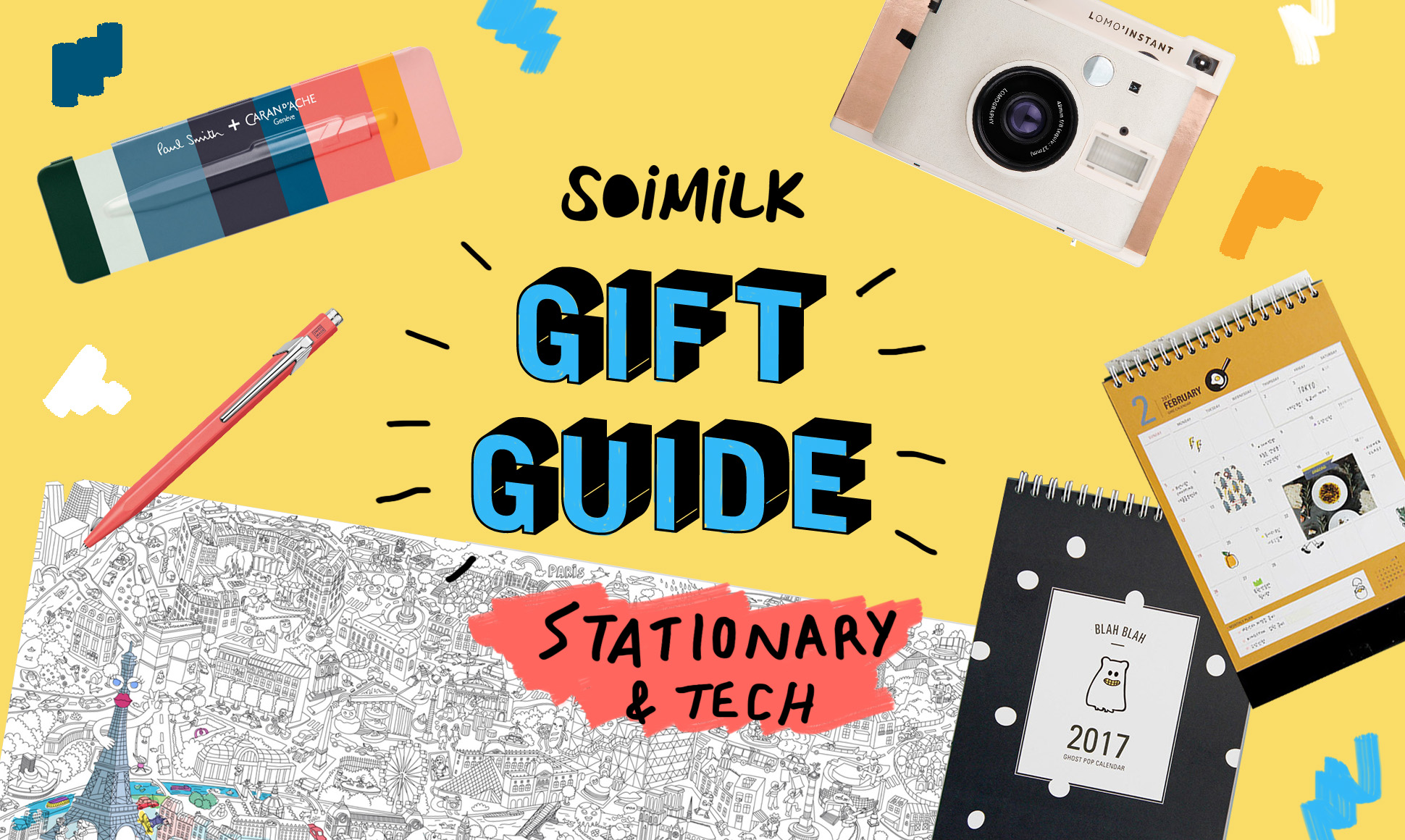 Soimilk Gift Guide: ของขวัญโดนใจคนชอบเครื่องเขียนและเทคโนโลยี